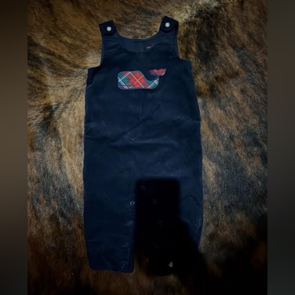 Vineyard Vines Navy Overalls